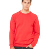 Unisex Sponge Fleece Raglan Crewneck Sweatshirt