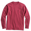 Unisex Garment-Dyed Heavyweight Long Sleeve Pocket T-Shirt