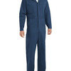 Men's Tall Button-Front Cotton Coverall