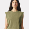 Women's Heavyweight Cotton Garment-Dyed Muscle Tee